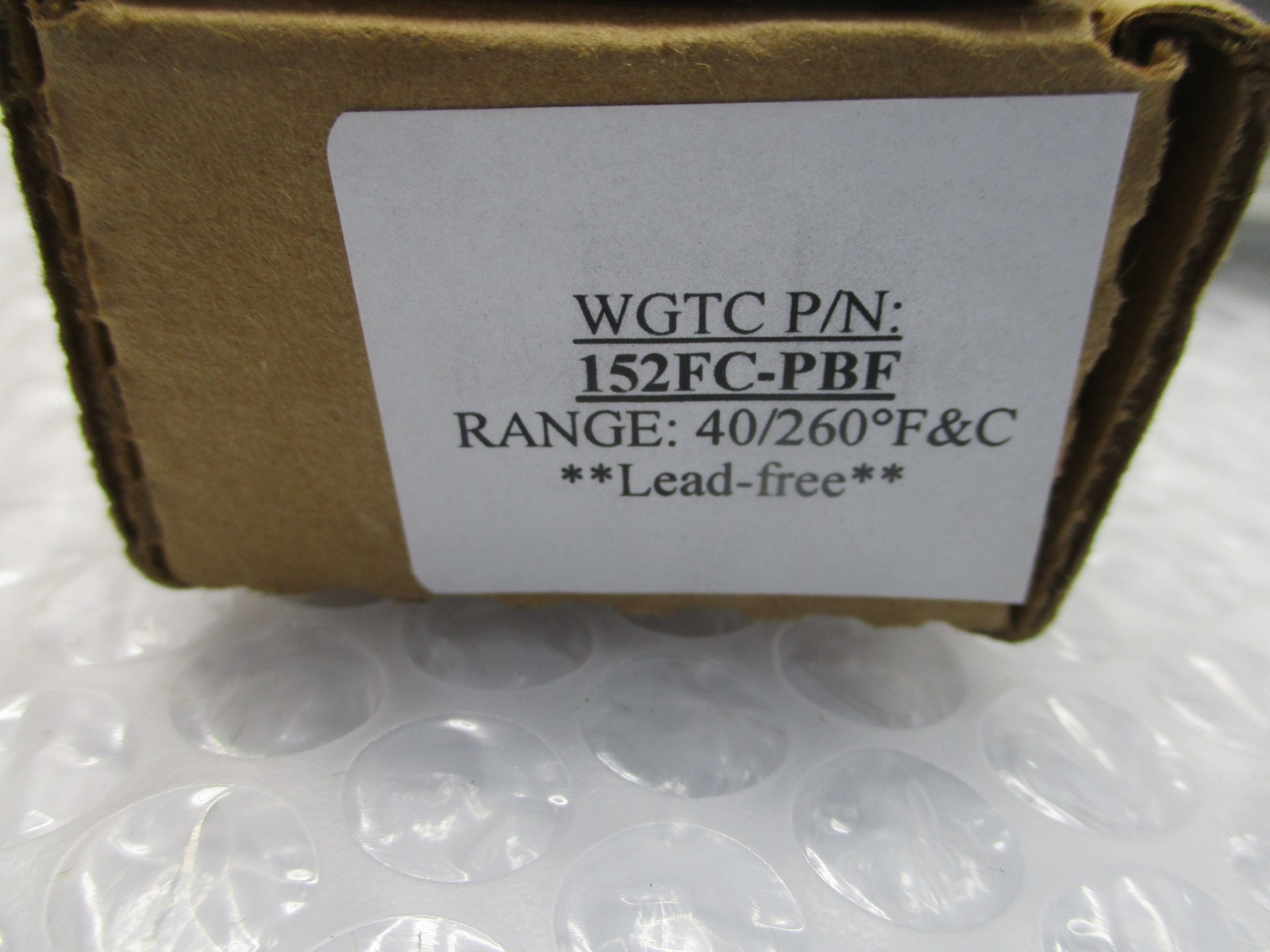 WEKSLER 152FC-PBF THERMOMETER 40-260F NSMP
