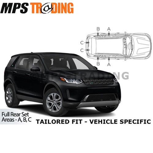 Car Shades Sun Blinds Land Rover Discovery Sport L550 2019- Full Rear Set DA3881