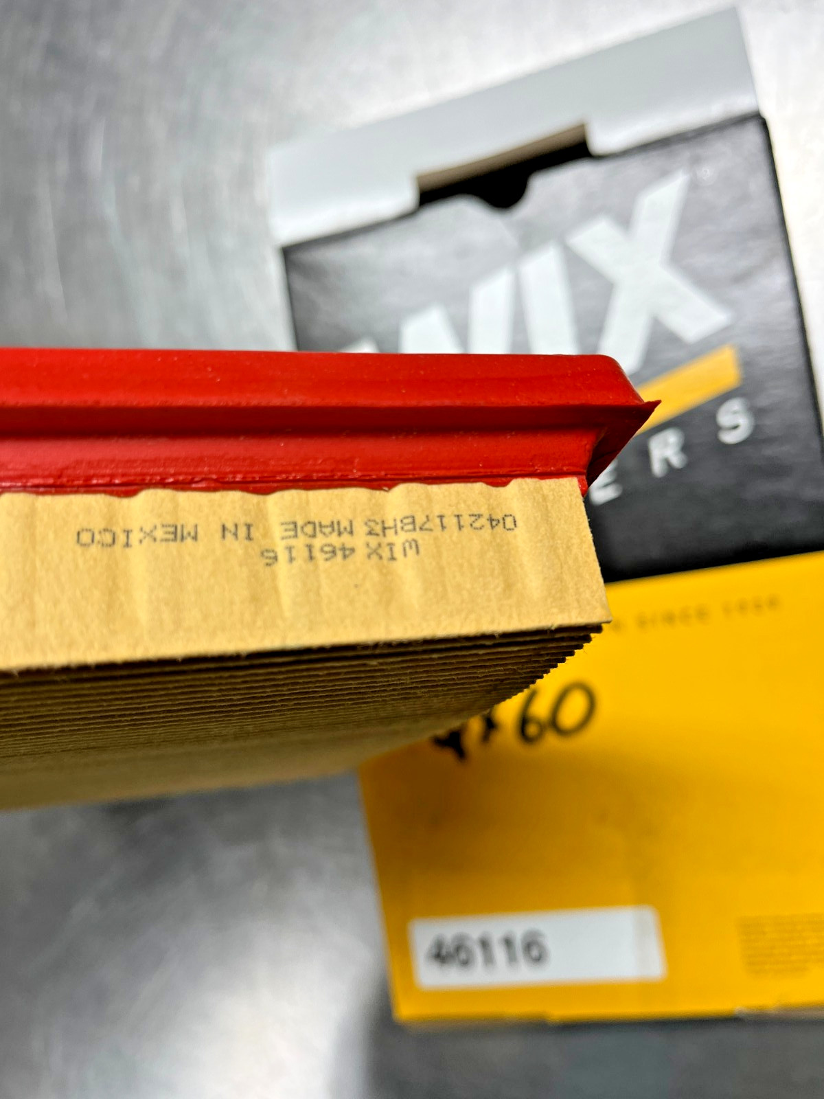 46116 Genuine WIX AIR FILTER