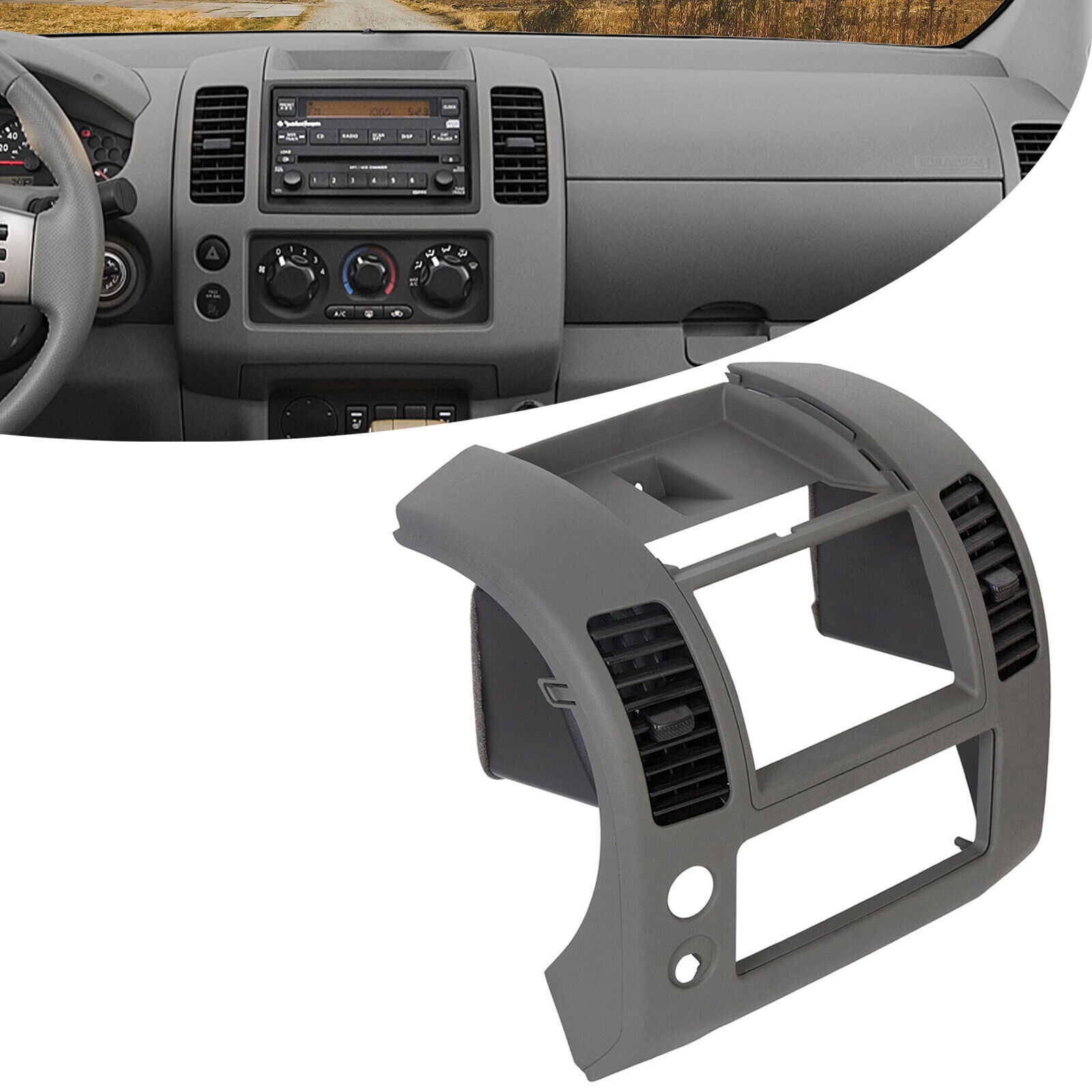 Center Dash Console Instrument Panel Cluster Lid Fit 2005-2020 Nissan Frontier