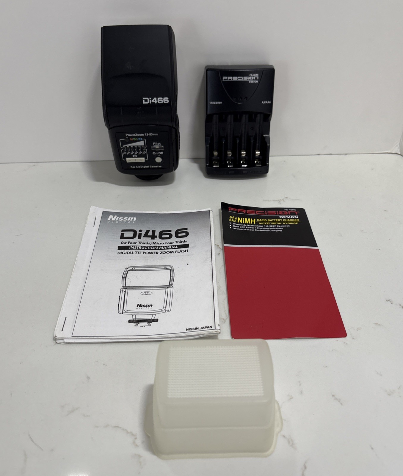 Nissin Di466 Bounce Flash for Micro Four Thirds With Accessories (Tested)
