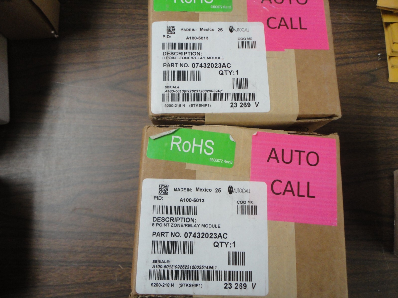 "BRAND NEW" Autocall #07432023AC 8 Point ZONE RELAY MODULE