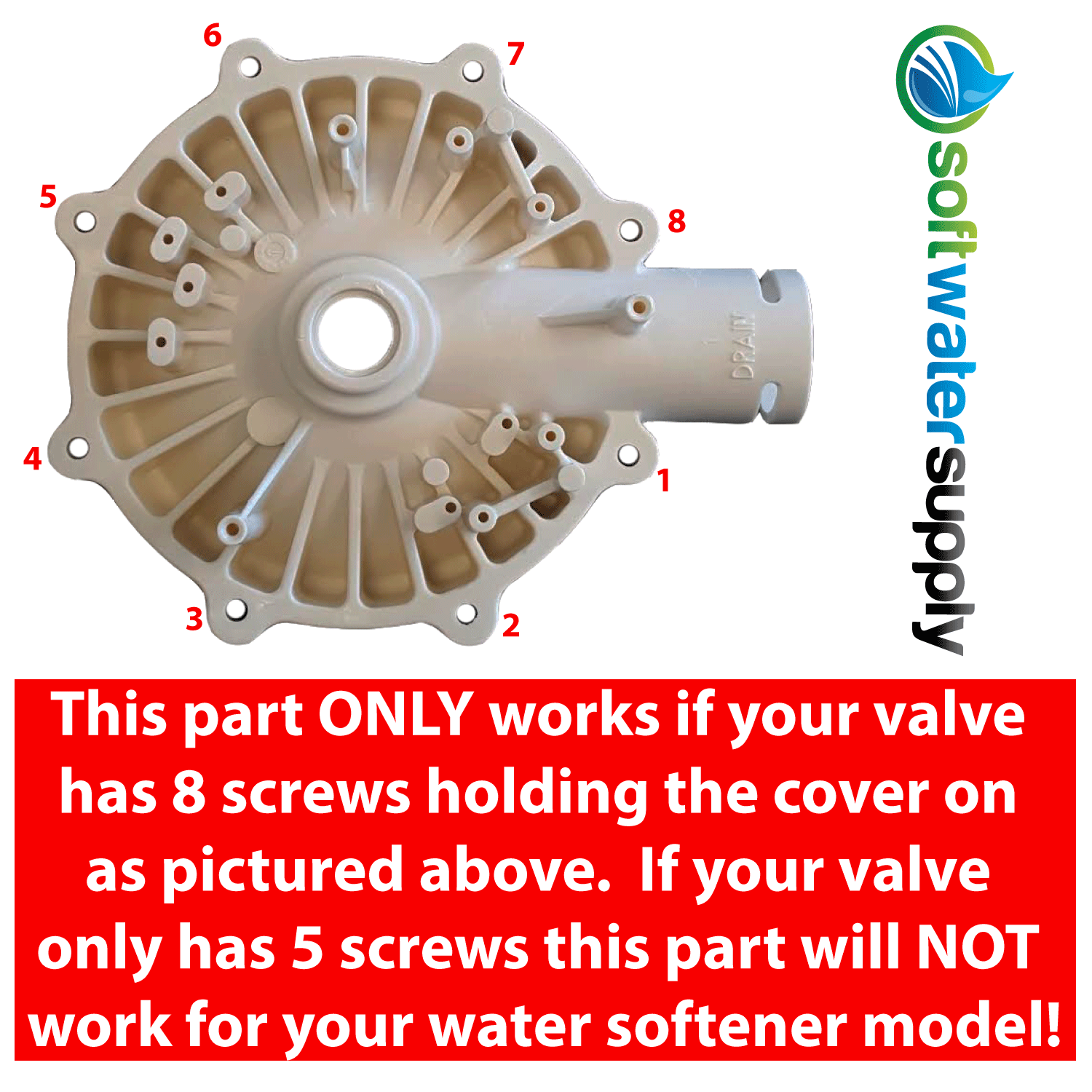 7171161 - Water Softener Valve Cover
