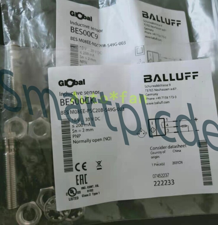 1PCS NEW BES00C9 BES M08EE-NSC20B-S49G-003 proximity switch