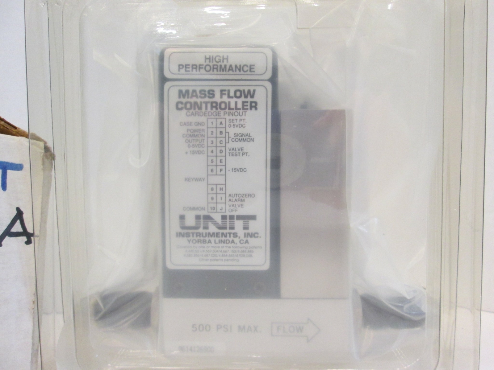Unit UFC-1100 Mass Flow Controller, SIH4, 300 SCCM