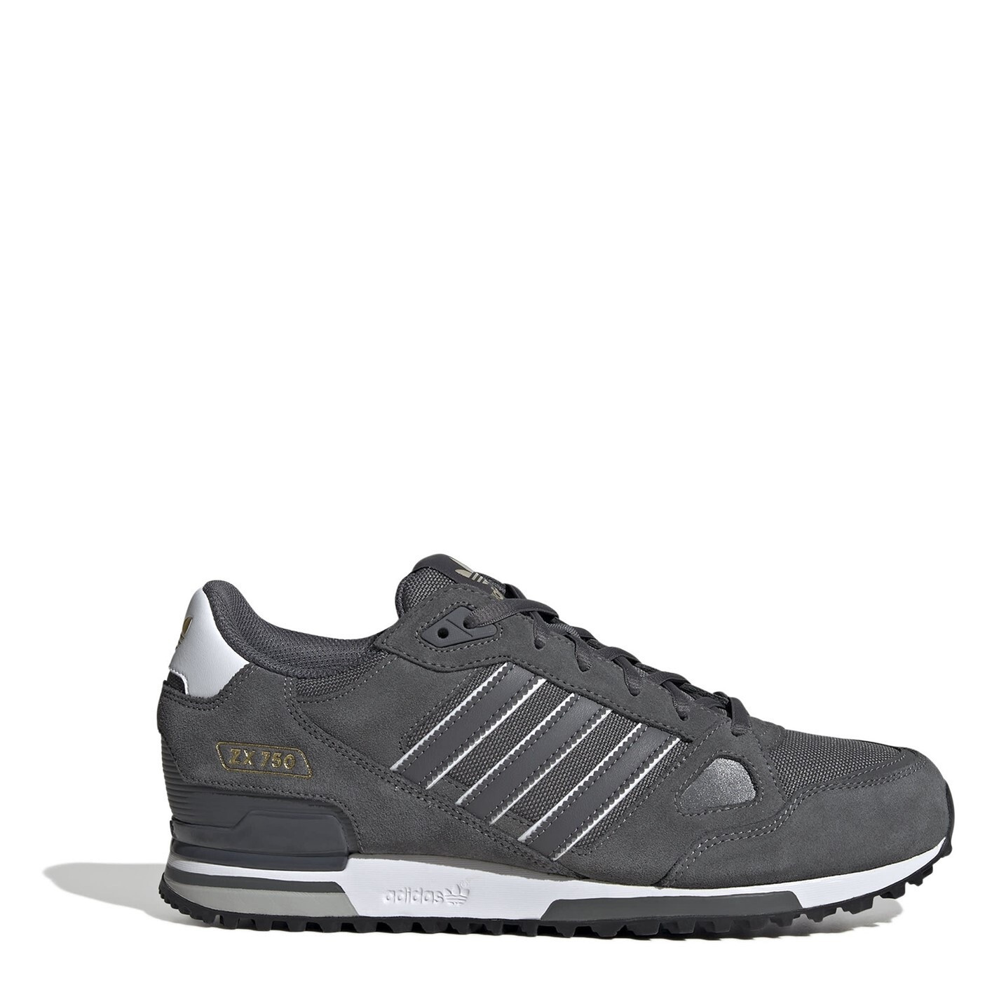 adidas Originals Men's ZX 750 Trainers in Grey / White / Gold Shoes New Genuine