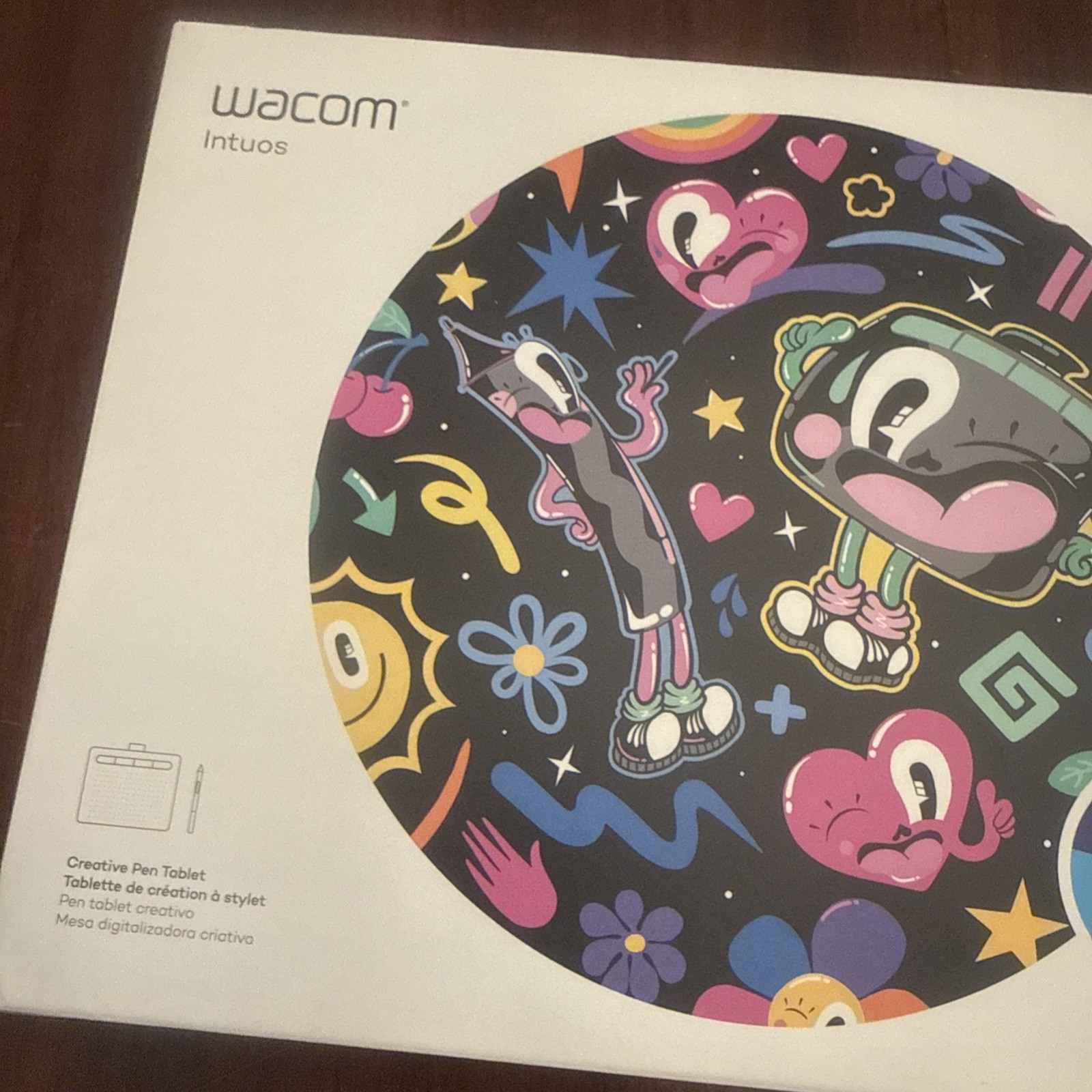 Wacom Intuos Small Graphics Drawing Tablet with Pen Stylus & USB Cable CTL-4100