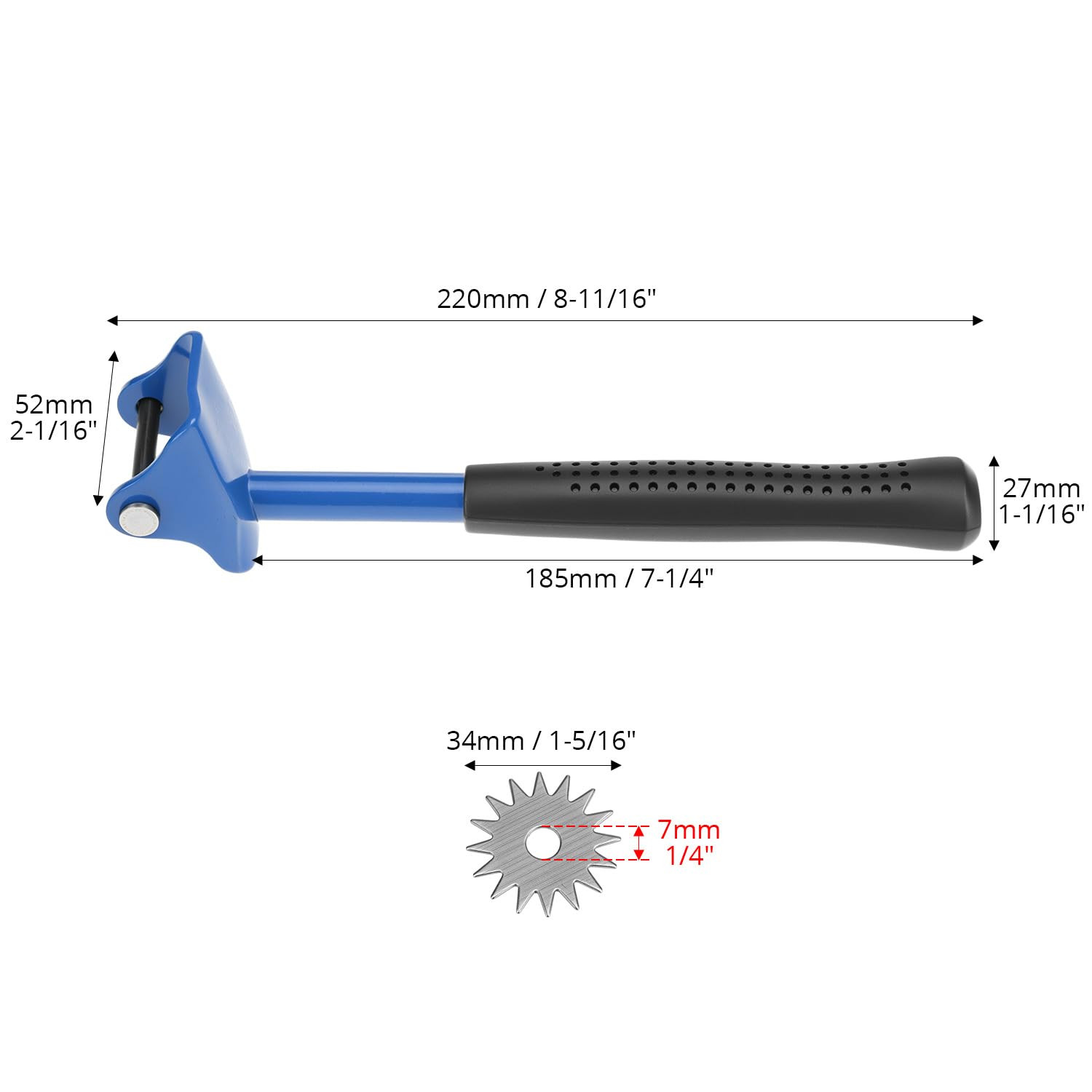 Grinding Wheel Dresser, Star Bench Grinding Restorer Device - Heavy Duty Stee...