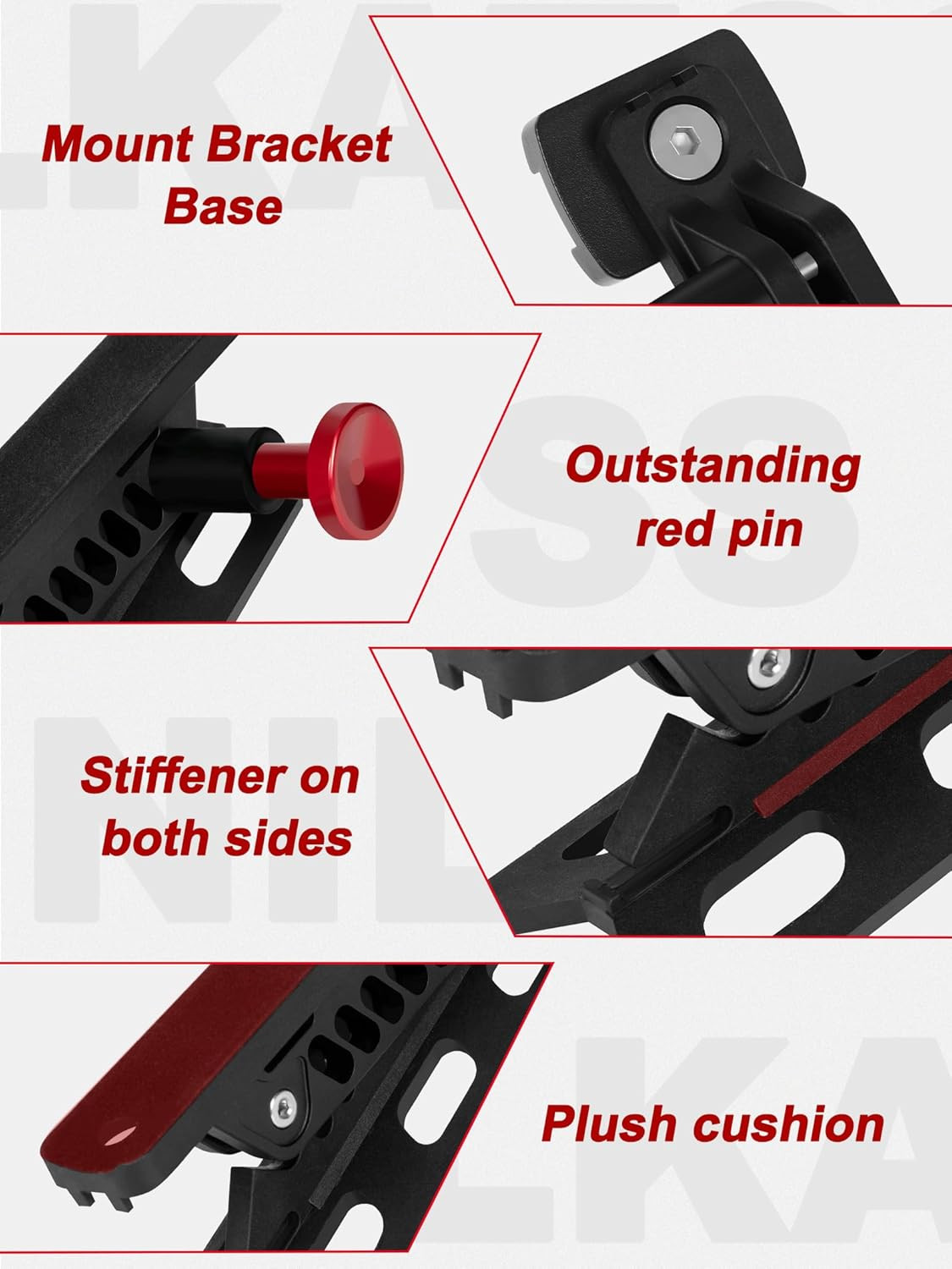 MOLLE Fire Extinguisher Mount Kit Quick Release Bracket Tactical Panels Trucks