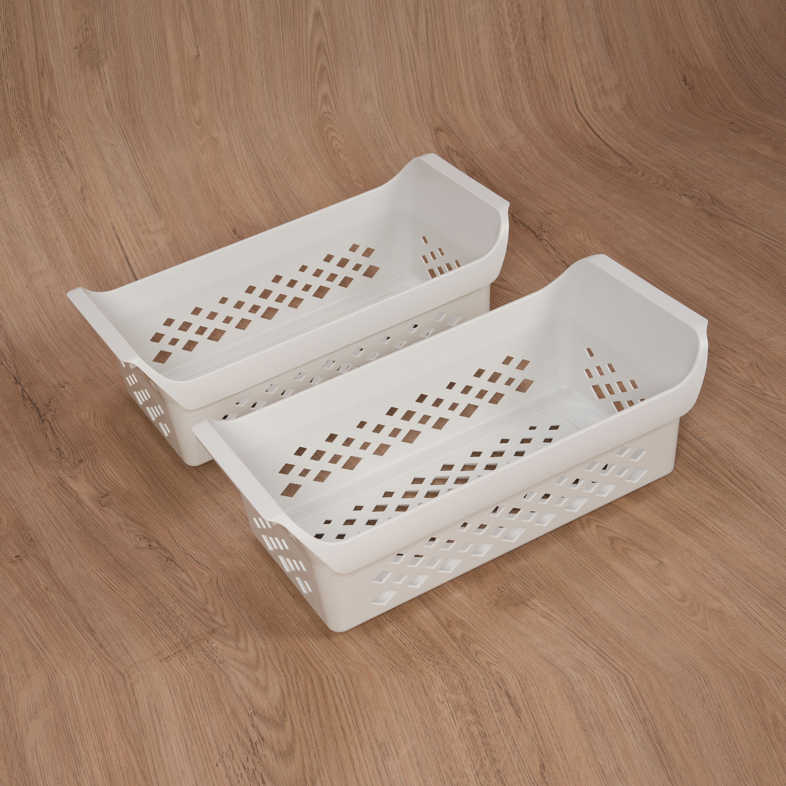 Freezer Baskets orgianzer bins 24-1/2" Long White For Frigidaire Chest Freezer