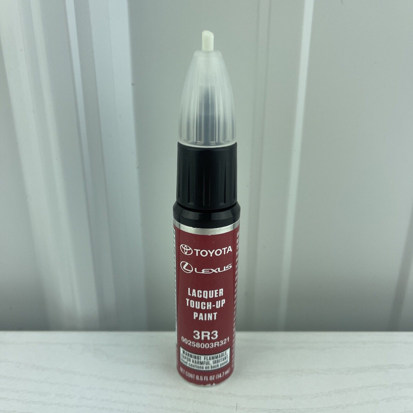 BARCELONA RED META TOUCH-UP PAINT PEN CODE 3R3 OEM 00258-003R3-21 FOR TOYOTA