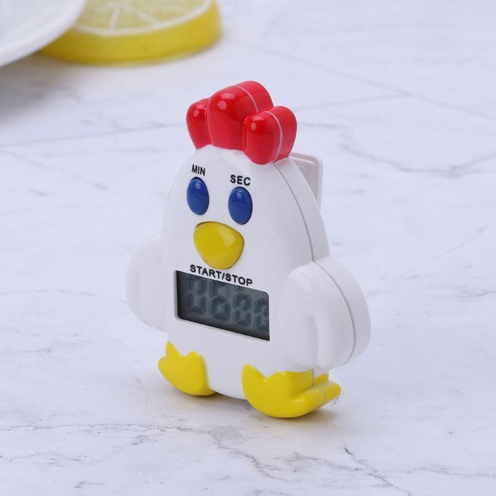 Kitchen Electronic Chicken Timer LCD Digital Display Birthday Present Tools JQ