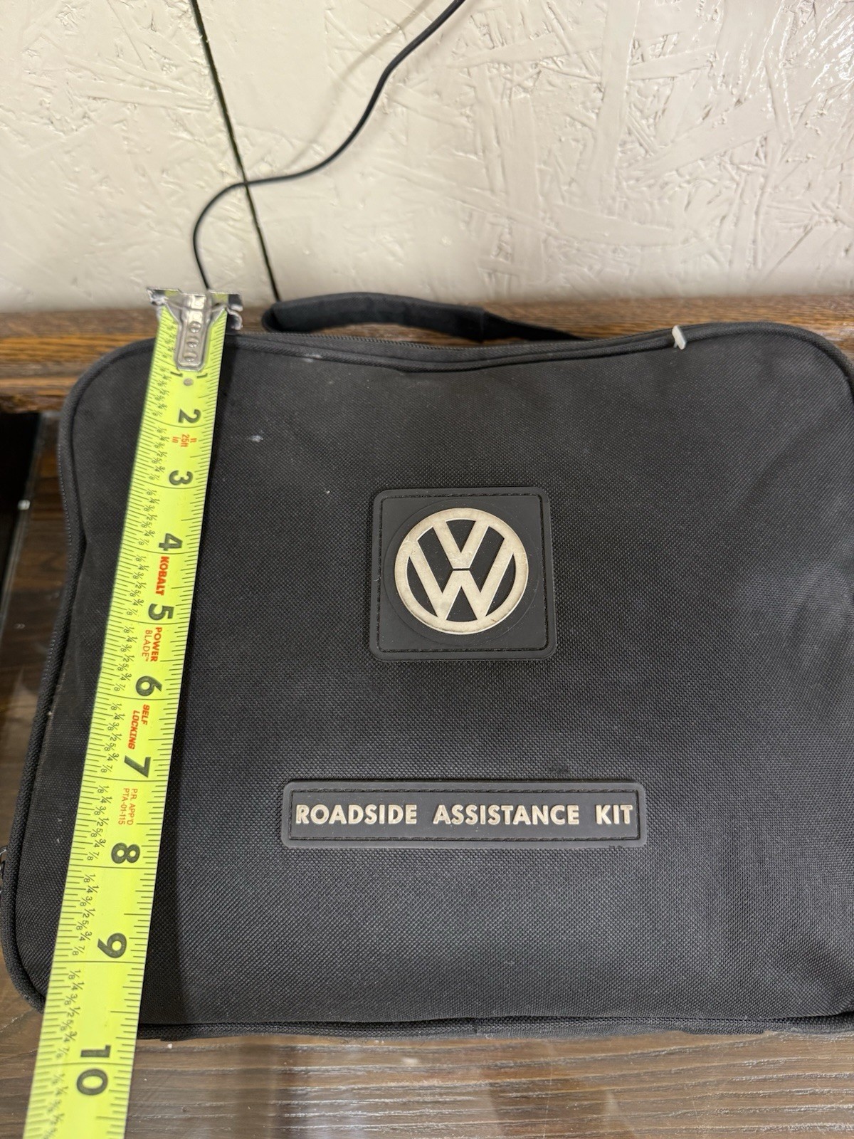 Volkswagen Roadside Assistance Kit Jumper Cable Hazard Triangle Flashlight