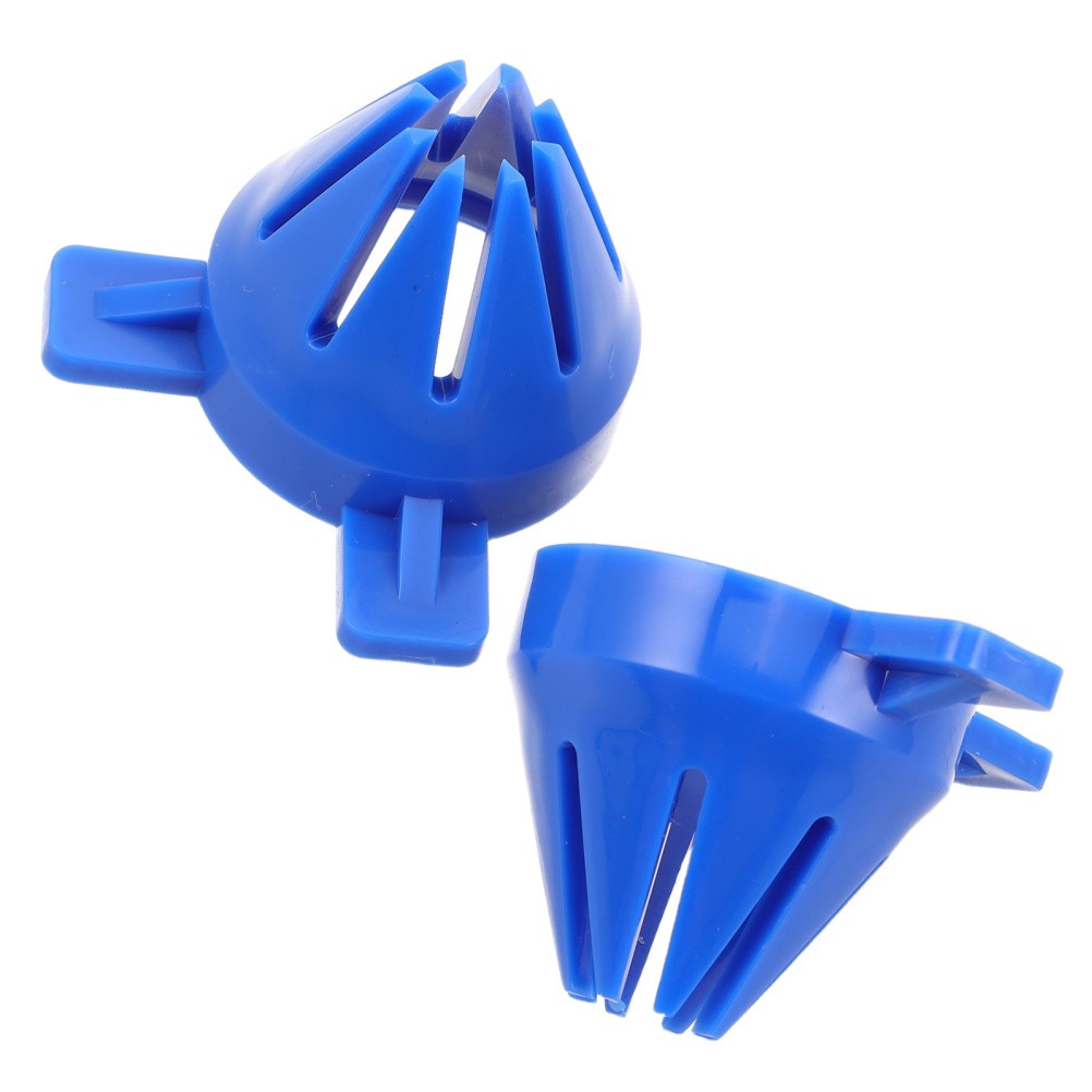 2 Pcs Ice Cream Machine Shaping Cap Maker Accessories Decoration Tip