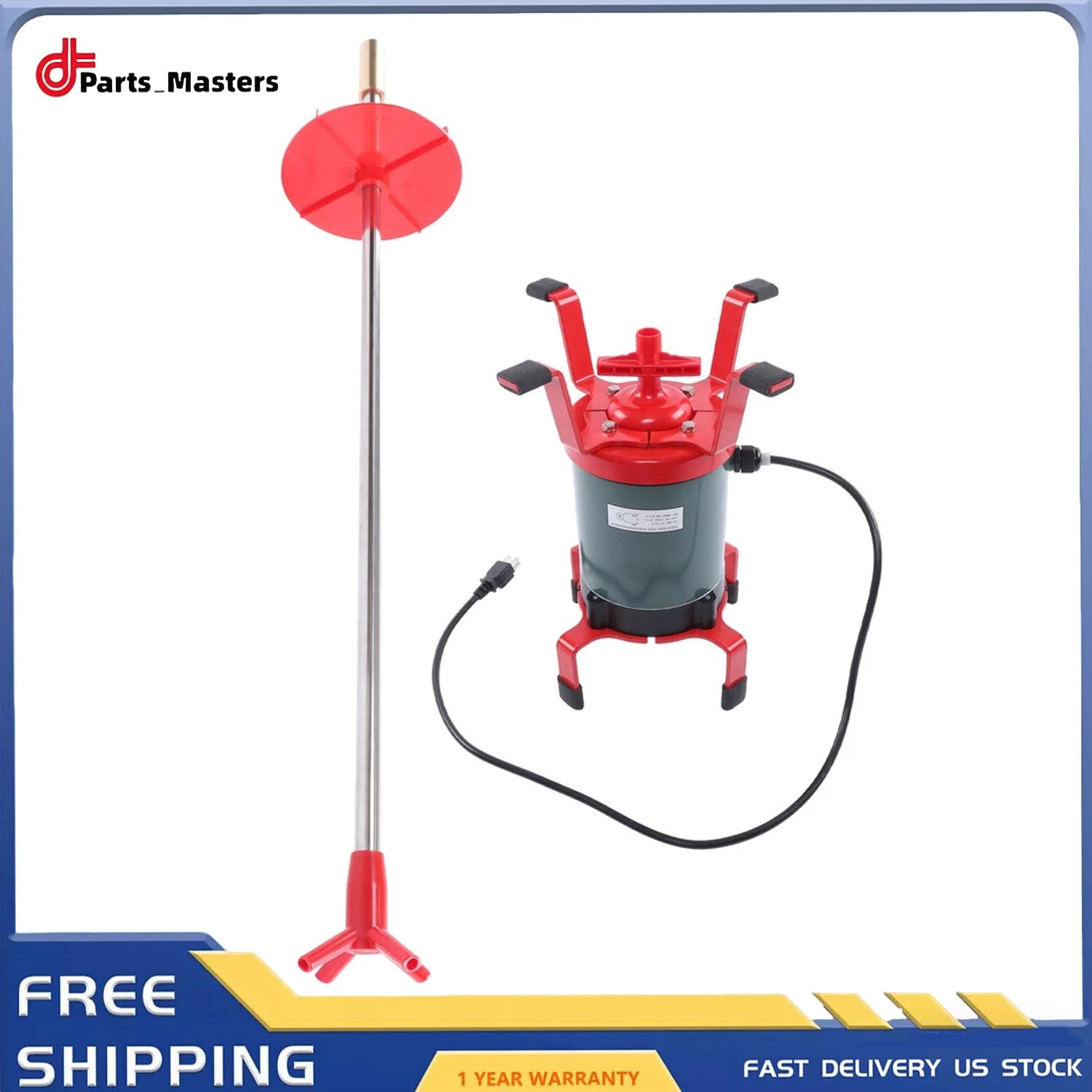 For Septic Aerator 12" Brackets Septic Tank Shaft Aerator Air Pump