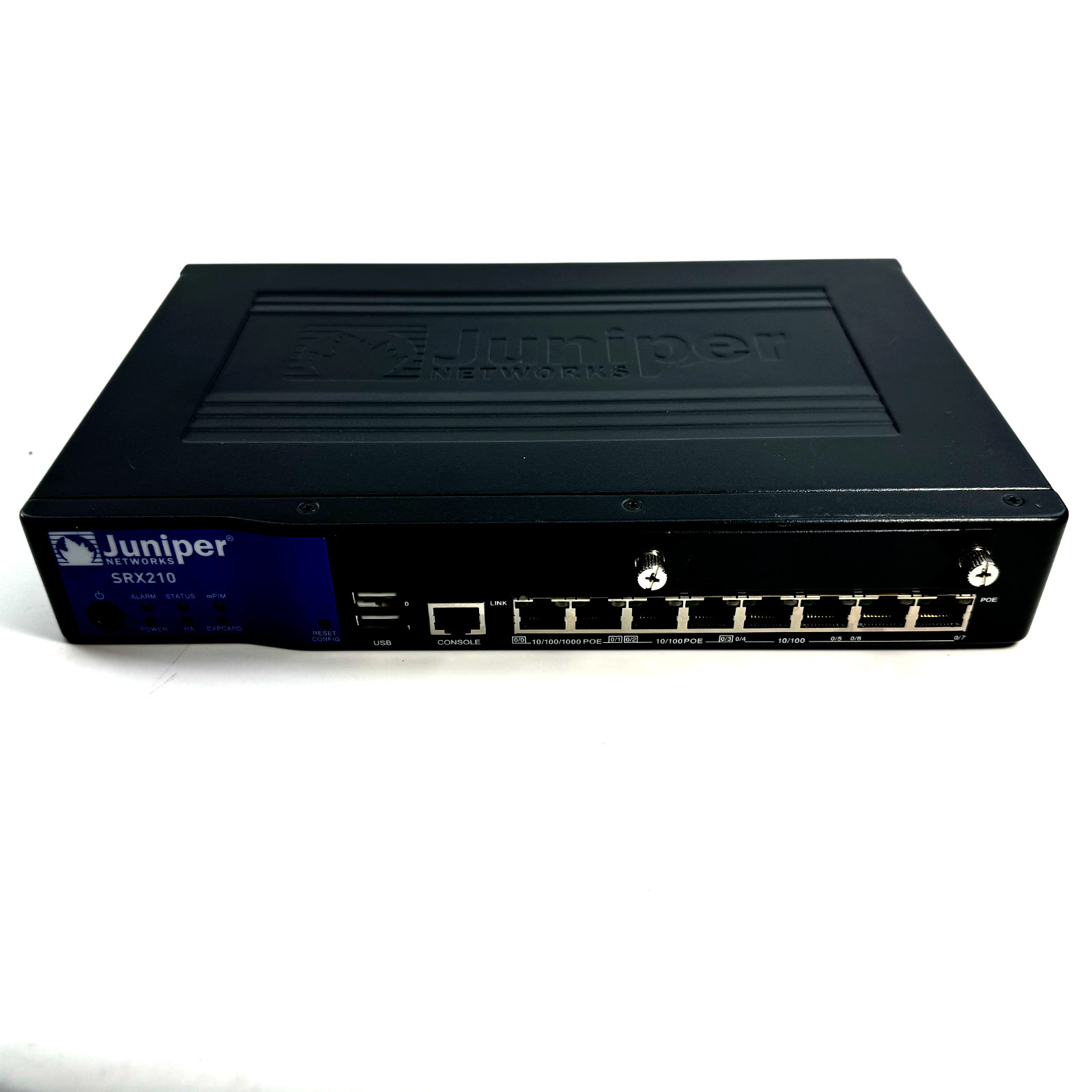 Juniper SRX210HE2 10/100/1000 POE Secure Services Gateway Firewall NO ADAPTER