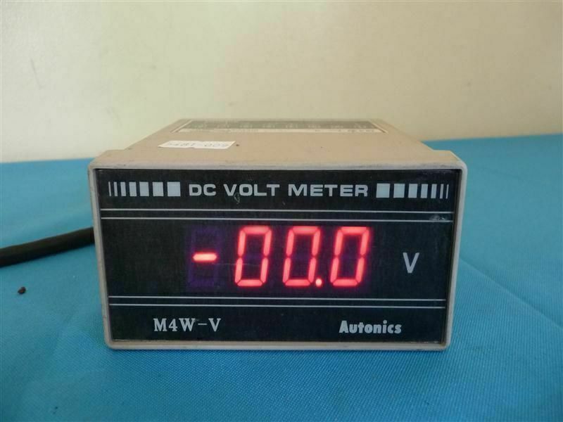 Autonics M4W-DV-4 M4WDV4 DC Volt Meter