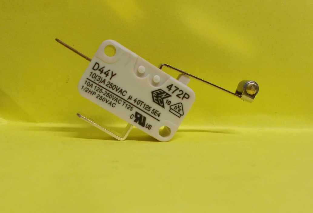 472P D44Y Microswitch Micro Switch 10(3)A 250VAC 1/2 HP