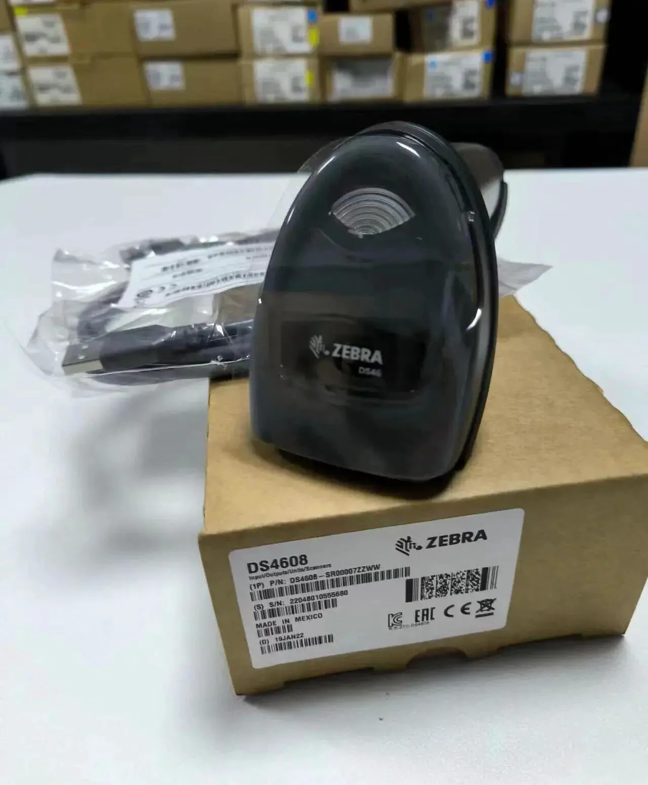 Zebra Symbol DS4608 2D Imager Barcode Scanner USB DS4608-SR00007ZZWW