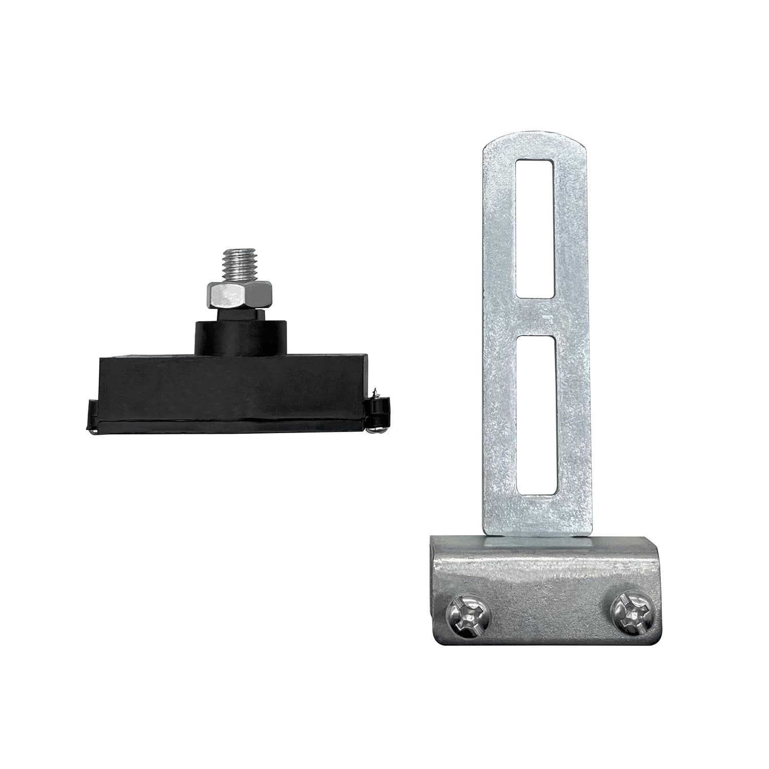 2 Pack Limit Switch Magnet for Automatic Sliding Gate Opener Black and Silver