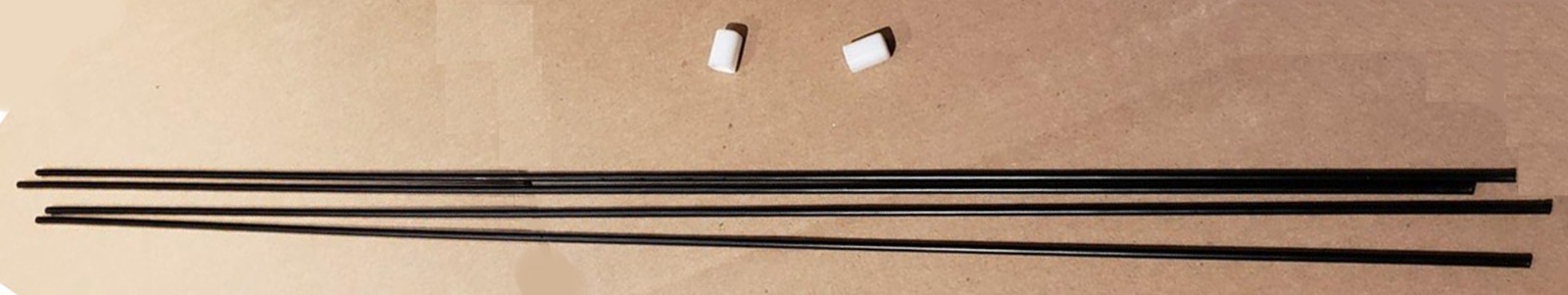 Lot of 4 - Replacement Legs for Rinco Brand Pink Flamingo Yard Ornaments