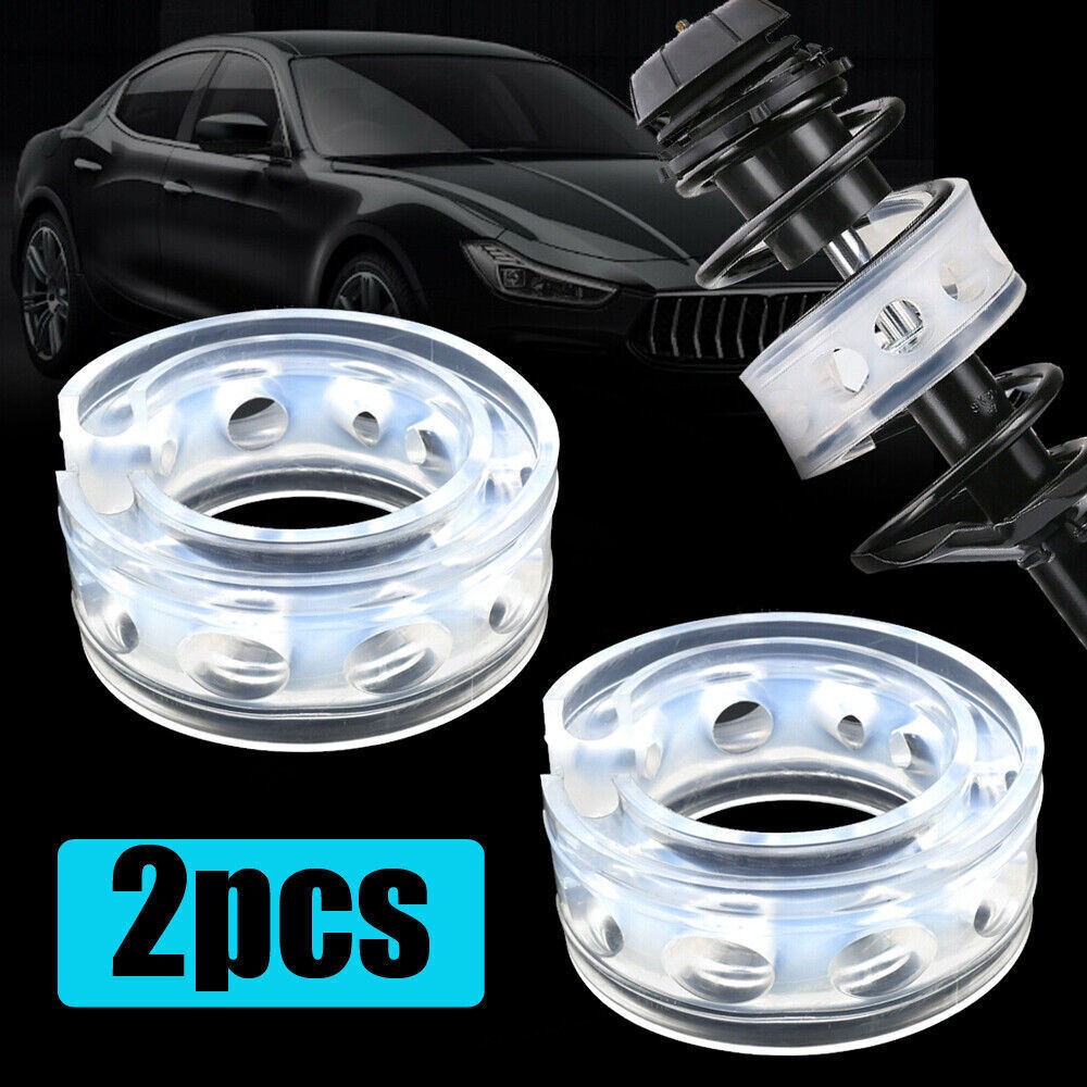2PCS Car Rubber Shock Absorber Auto Spring Bumper Buffer Power Cushion Type D