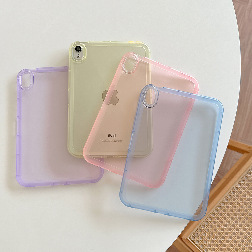 For iPad 10th 9.7/10.2" Generation Mini 6 Air 4/5 Pro Shockproof TPU Clear Cover