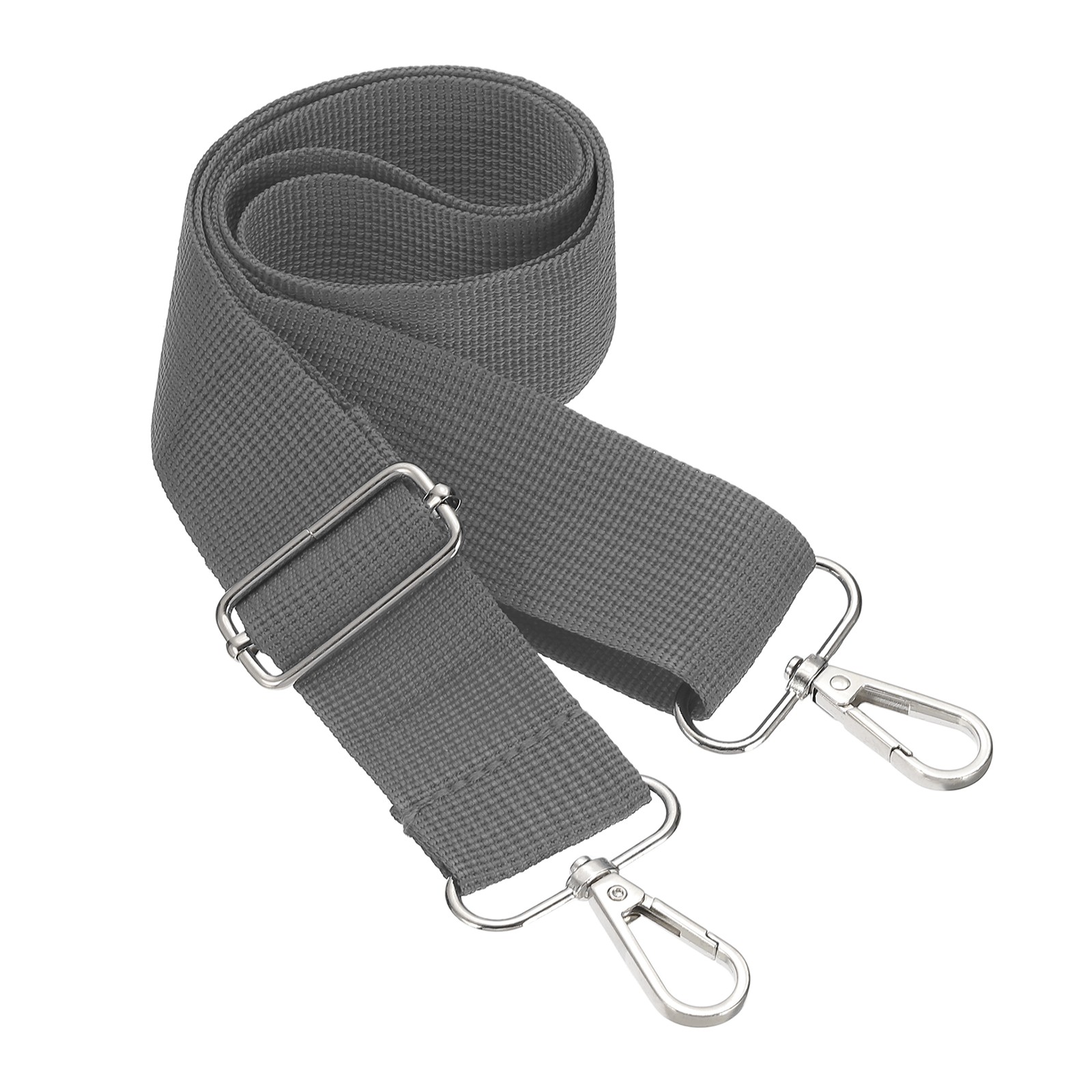 Purse Strap Replacement 1.5 Inch, Bag Strap for Canvas Bag Handbag, Gray