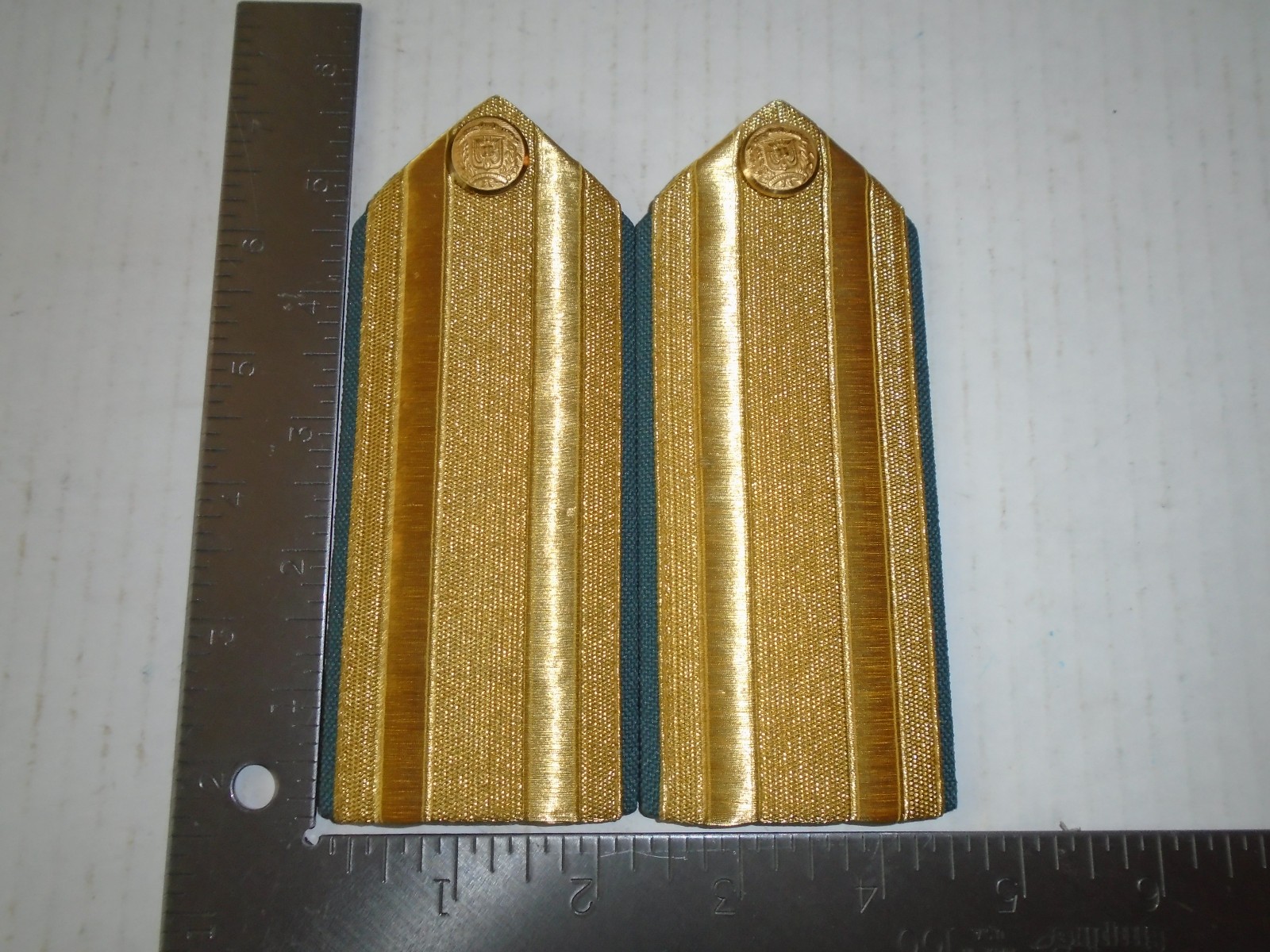 Vintage N.S. Meyer Dominican Republic Air Force Gala Dress Shoulder Boards
