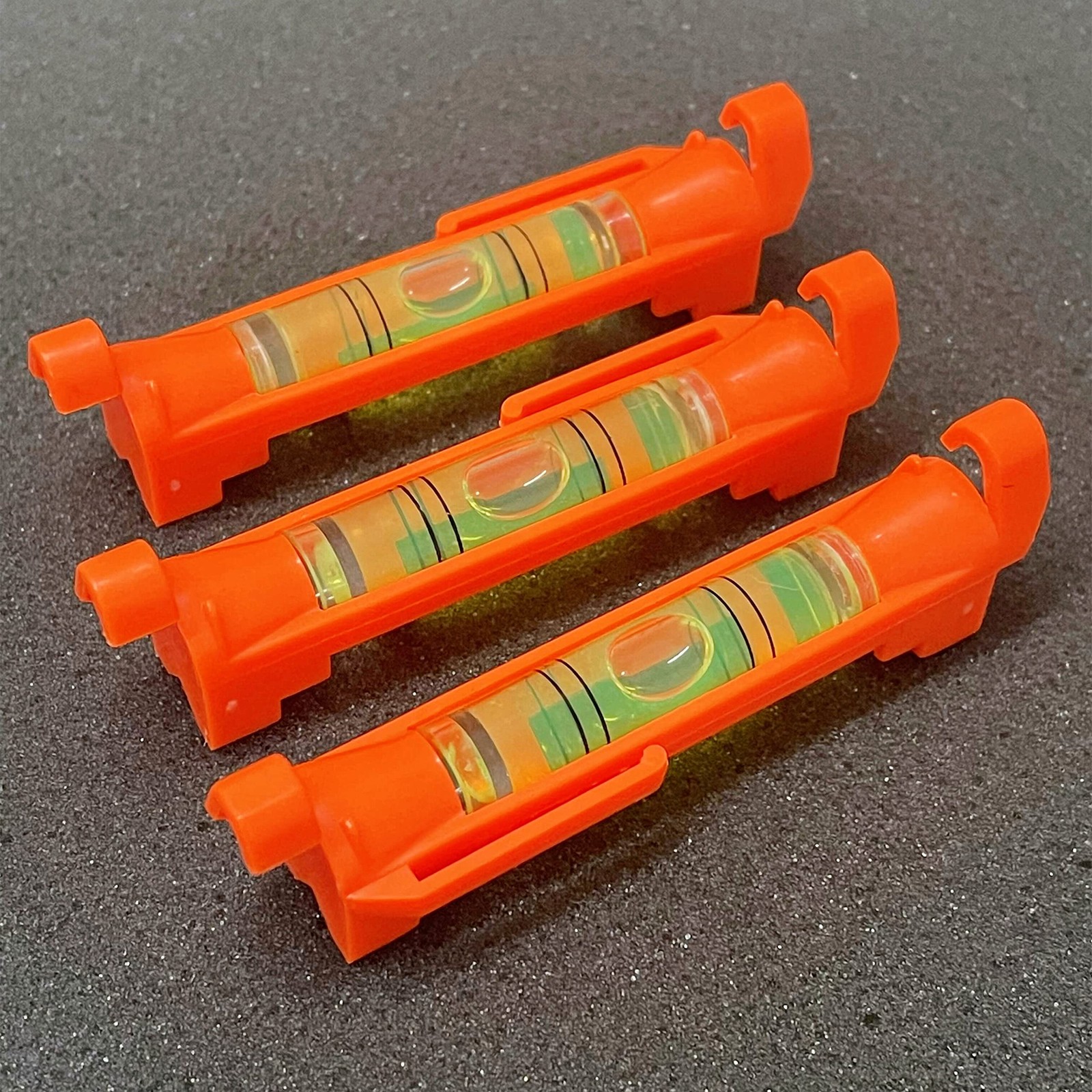 ZUJHPYMI 5Pcs String Line Level Hanging Bubble Levels for Measuring Red