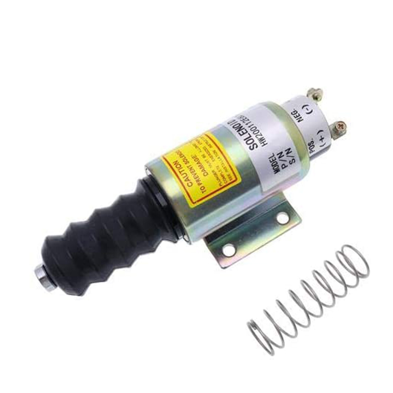 12V Shutoff Stop Solenoid Valve 2001-12E6U1B1S1 SA-3069 for Cummins Woodward