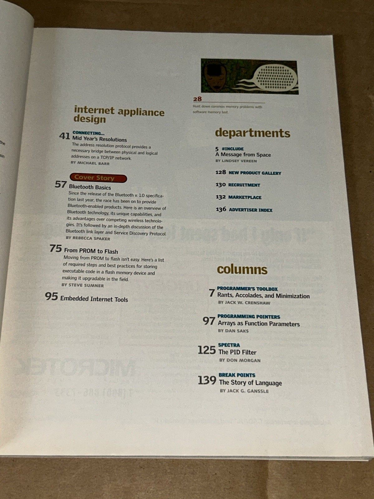 July 2000 Embedded Systems Programming Magazine Volume 13 Issue 7 W/ Renew Cover