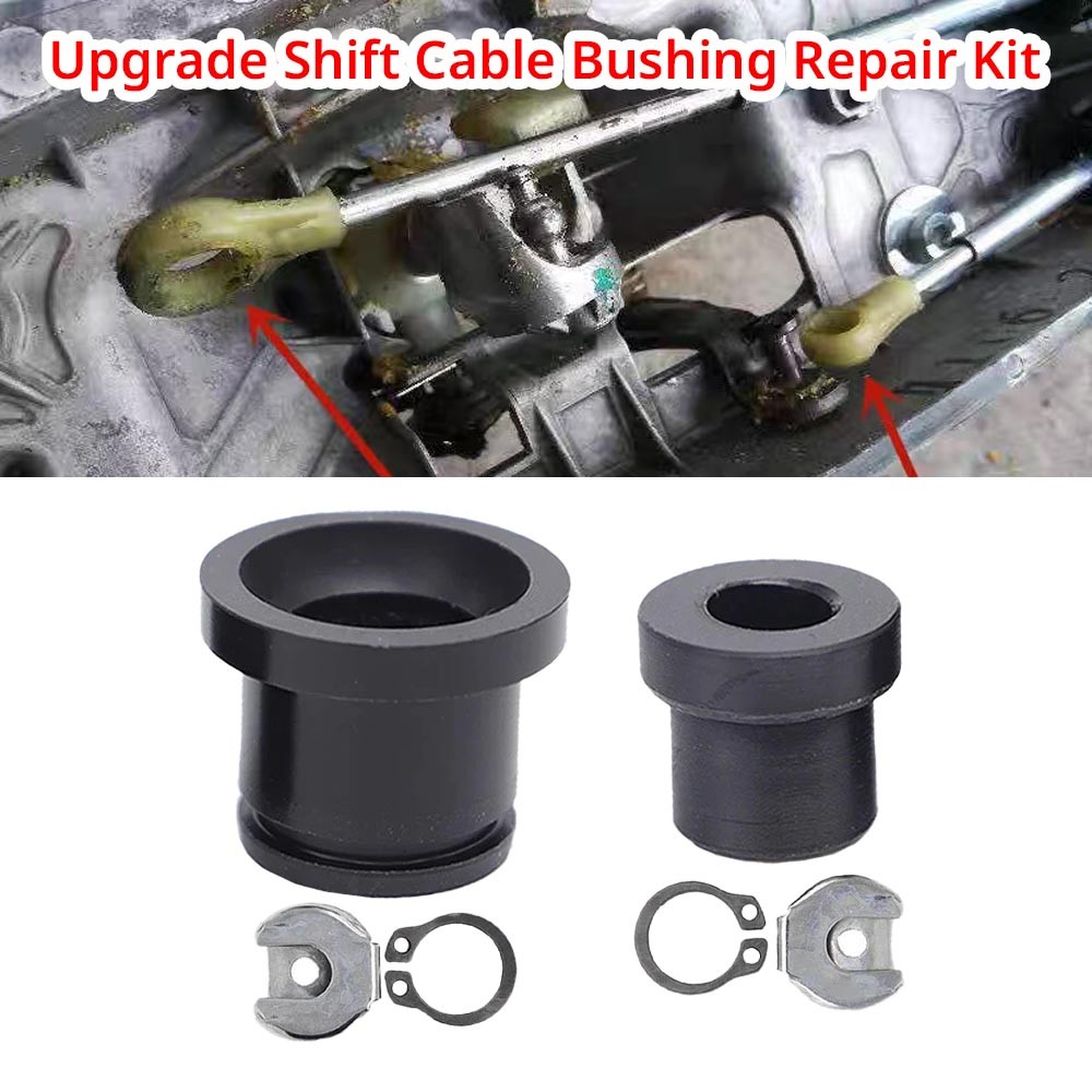 Manual Shift Cable Bushing Repair Kit For VW Golf MK4 MK5 Jetta Beetle 5/6 Speed