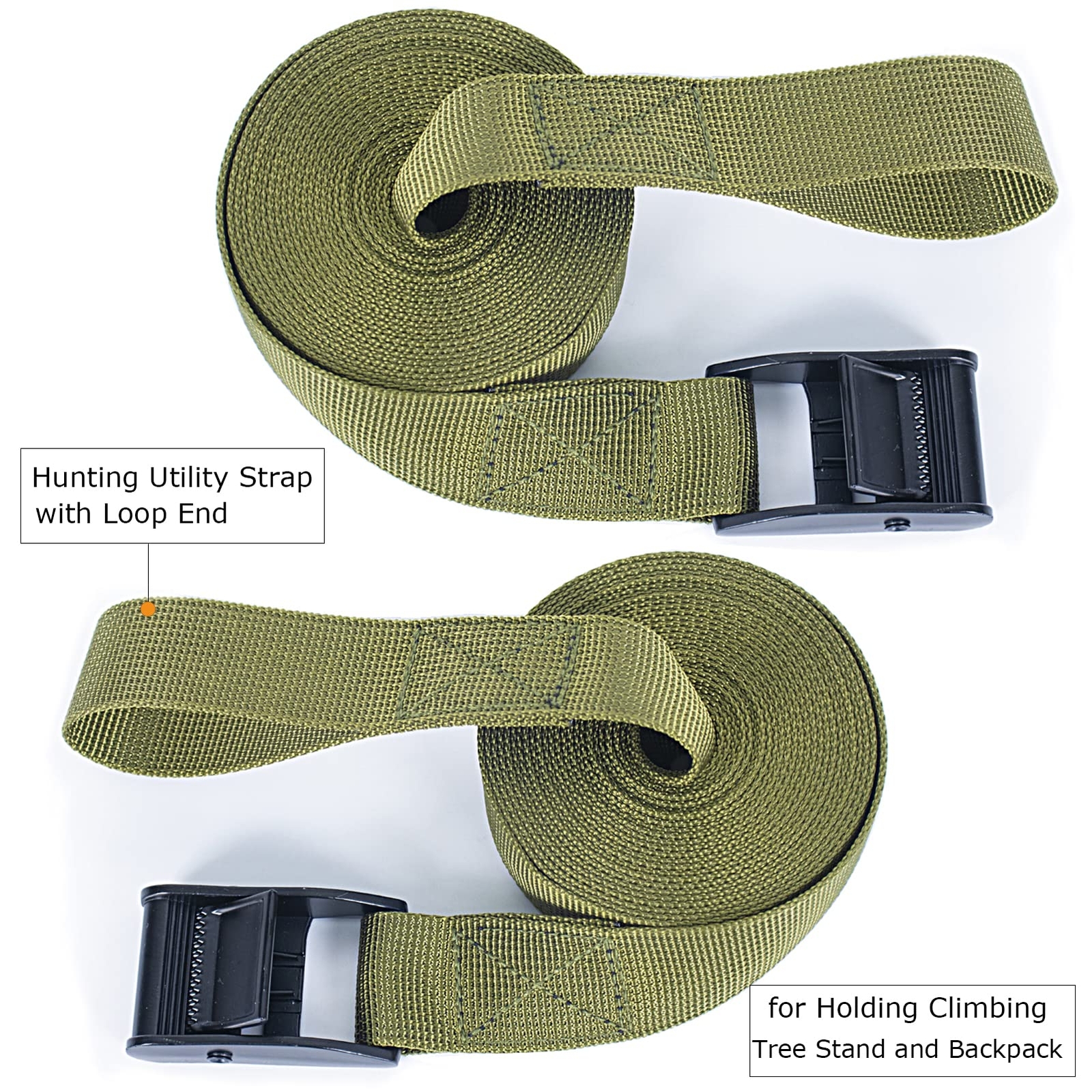 WILLWIN Tree Stand Stabilizer Straps Tree Stand Accessories Hunting Utility S...