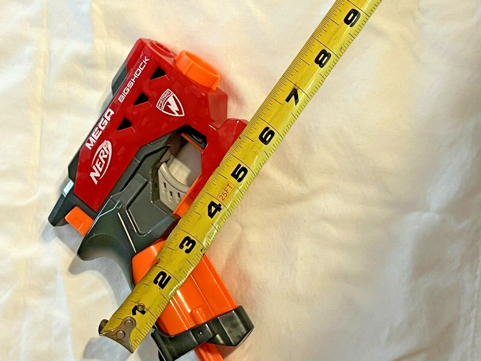 Nerf N-Strike Mega BigShock Blaster Red Single Shot - big shock