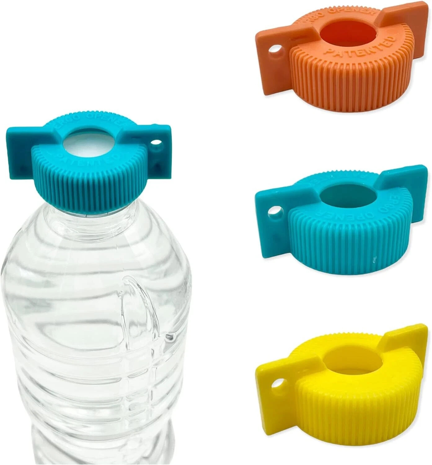 3-Pack WATER BOTTLE Opener | Arthritis Sufferers Elderly Seniors Weak Hands