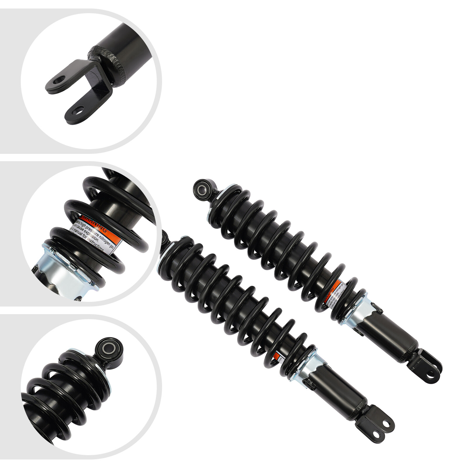 1 Pair Left & Right Side Front Shocks Absorbers For Honda Rincon 650 Rincon 680