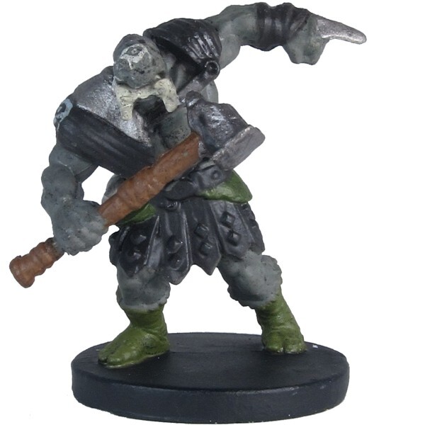 D&D Pathfinder Mini Monster Menagerie 2 07 Orc (Warhammer)