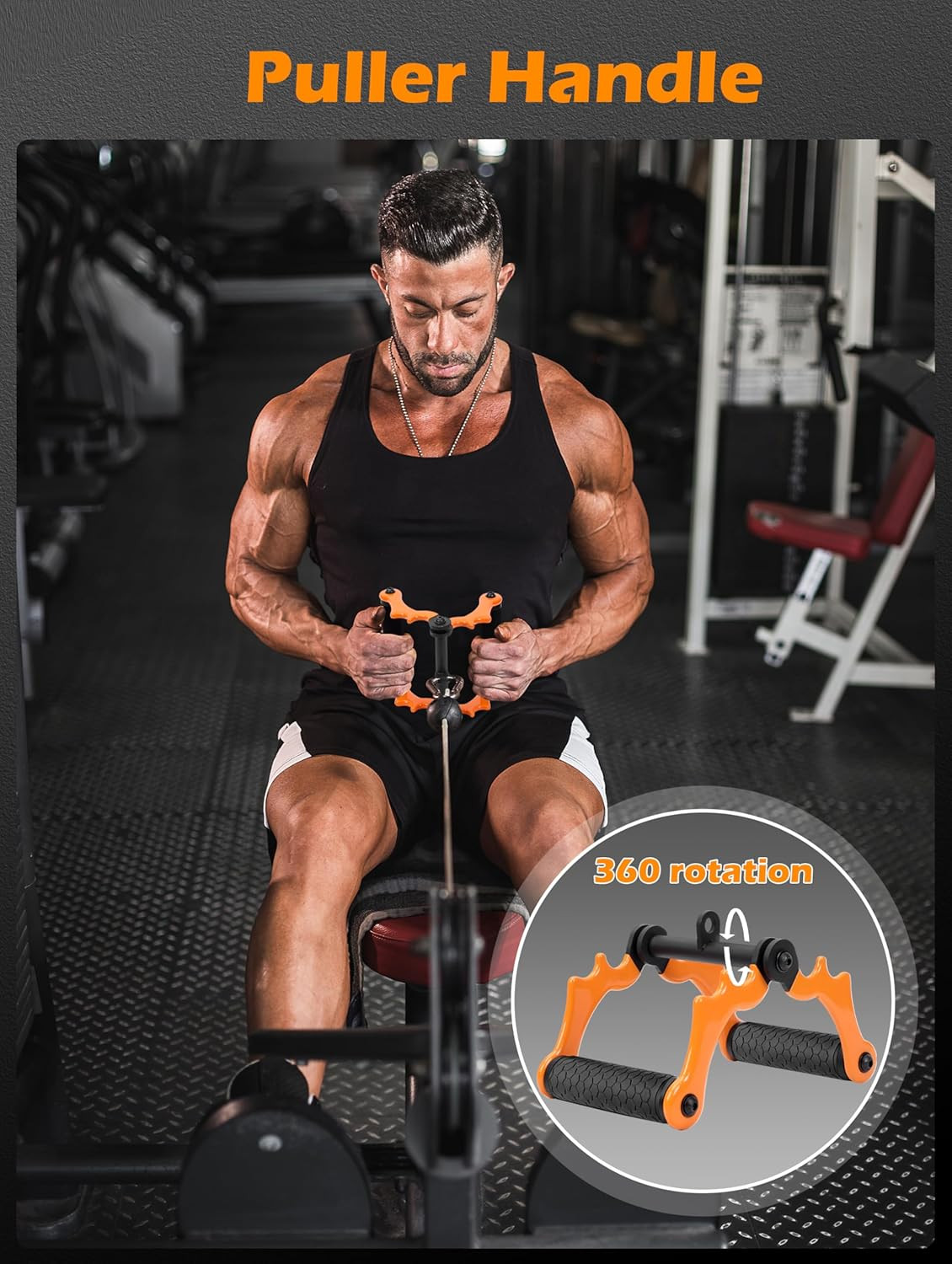V Bar Landmine Attachment T Bar Handle for Barbell Bars，Foldable V Bar Row Handl