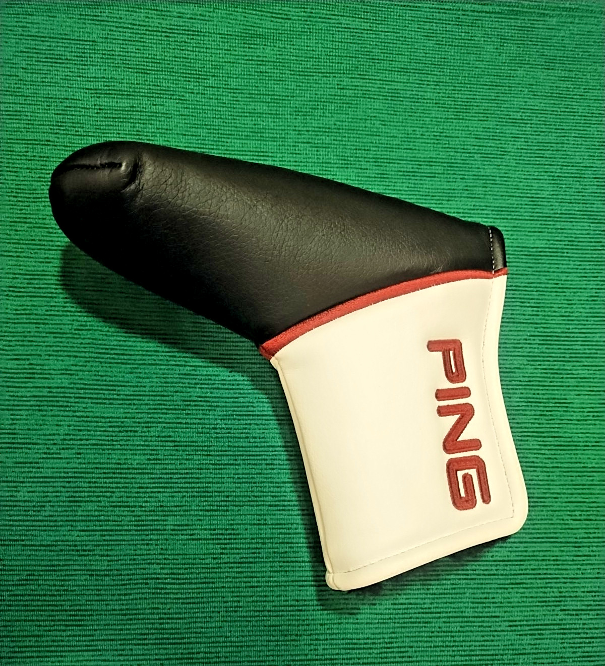 NEW ! PING Scottsdale Blade putter head cover - NON MEGNATIC CLOSURE