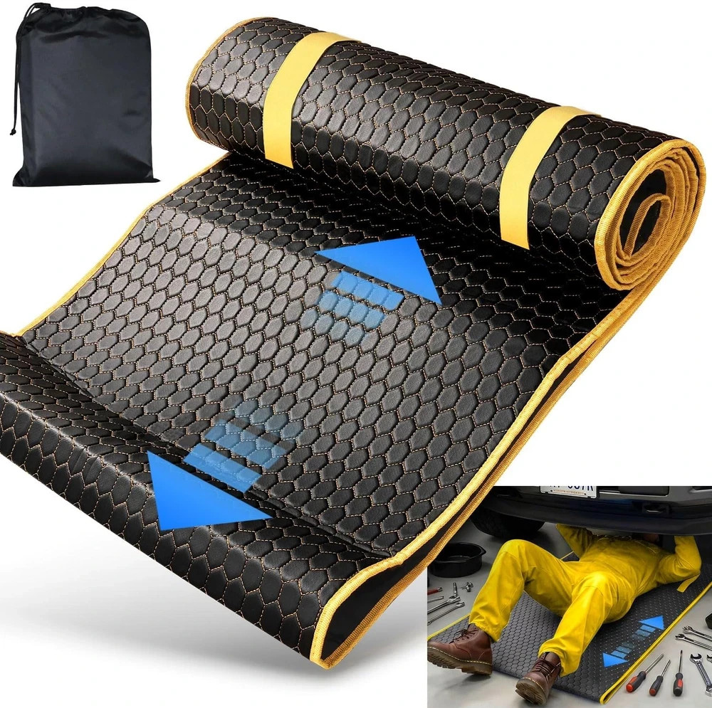 Magic Rolling Creeper Mat – Portable Low Clearance Mechanics Mat, Foldable Garag