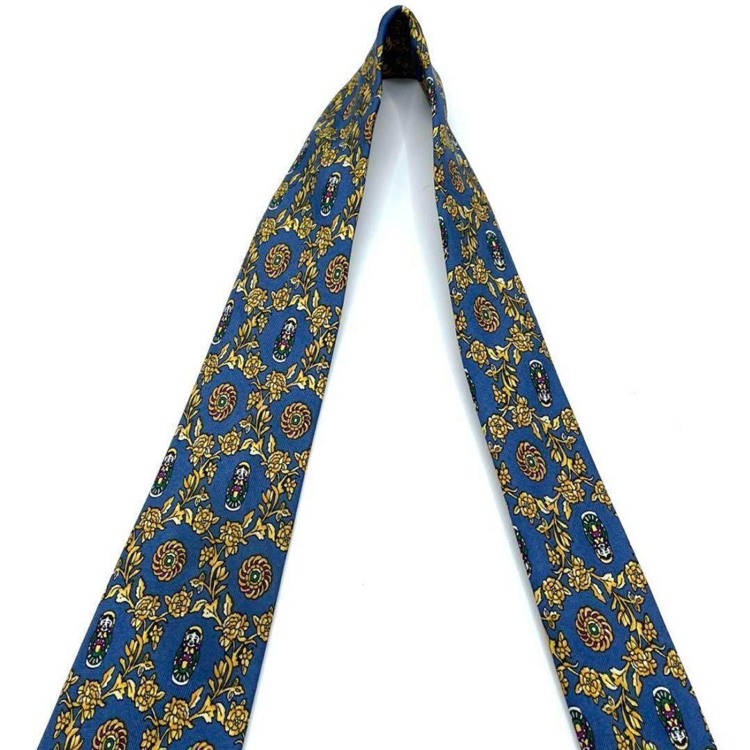 LANCEL All pattern floral doll blue yellow
