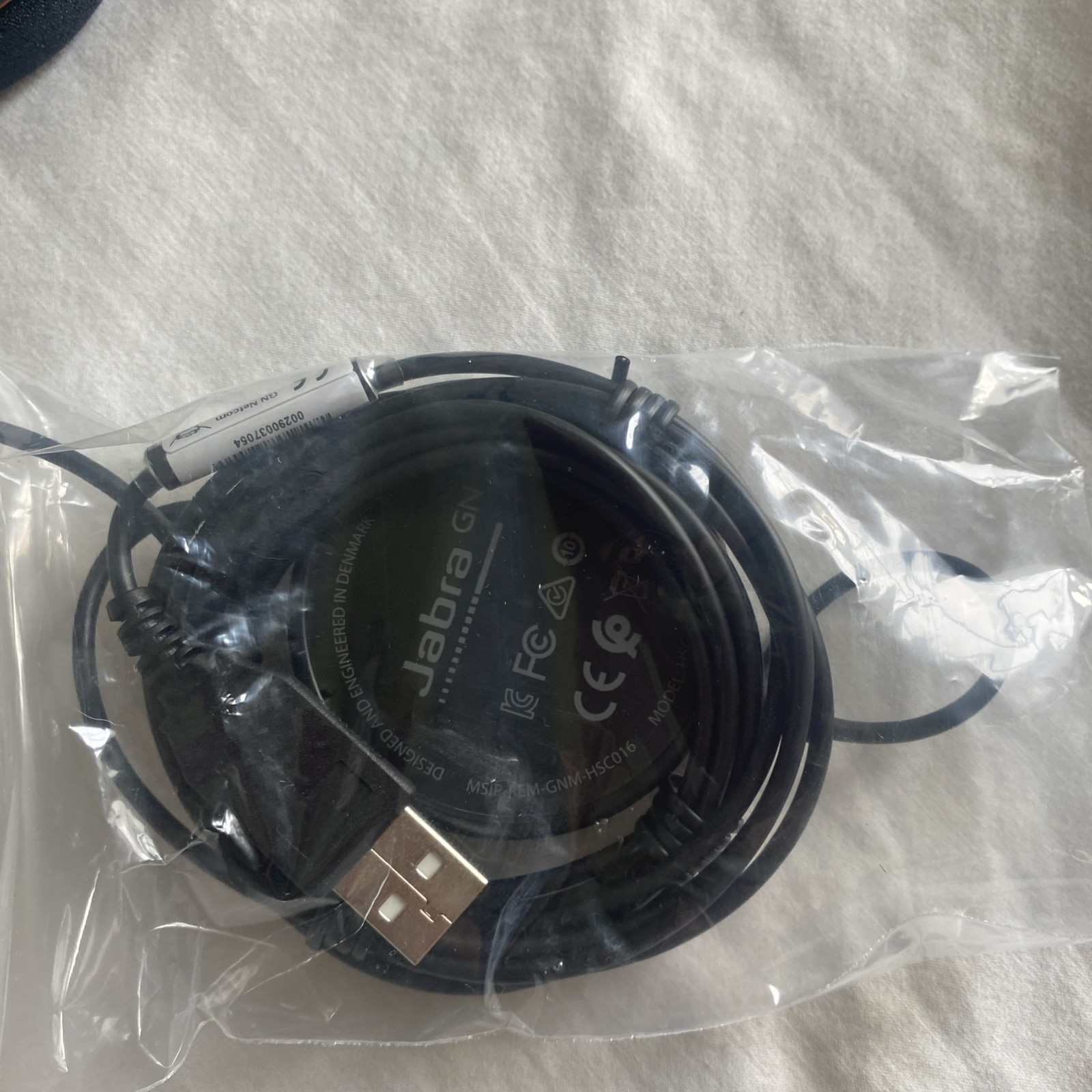 Jabra GN HSC016 USB Headset with Microphone USB Corded Black New Without Box