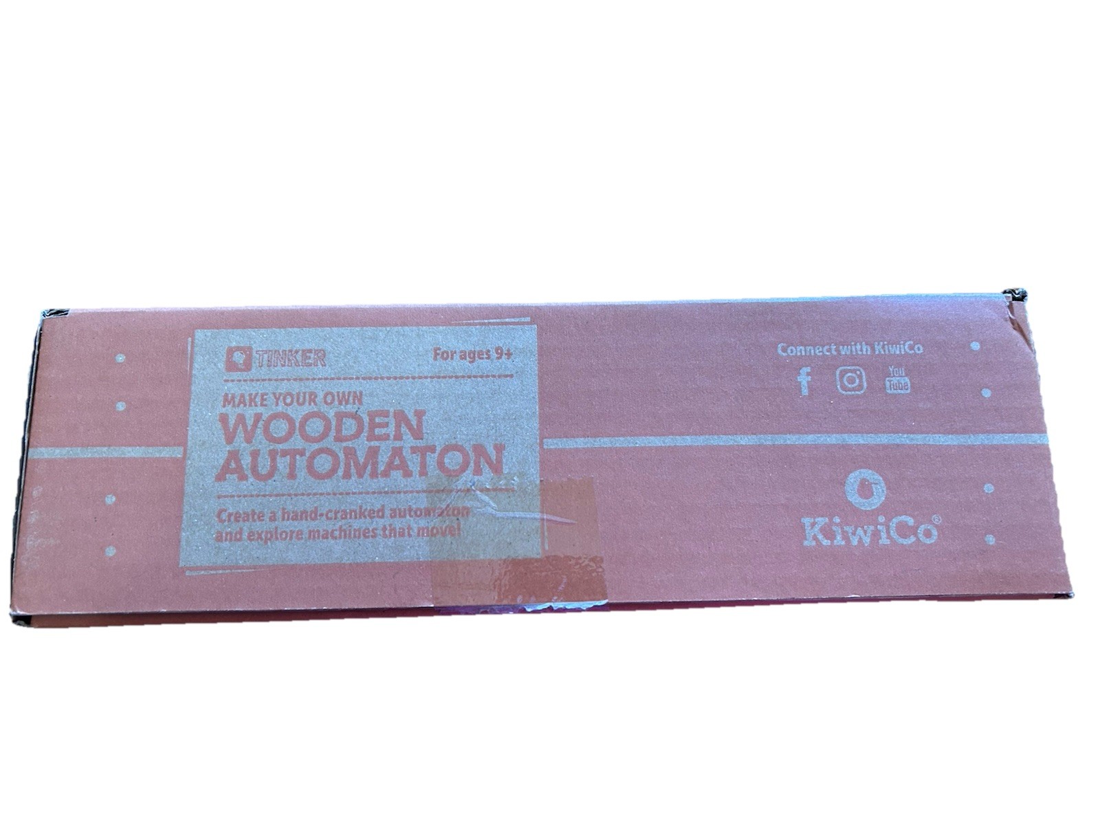 KiwiCo TINKER CRATE Make Your Own WOODEN AUTOMATION STEM Projects for Kids