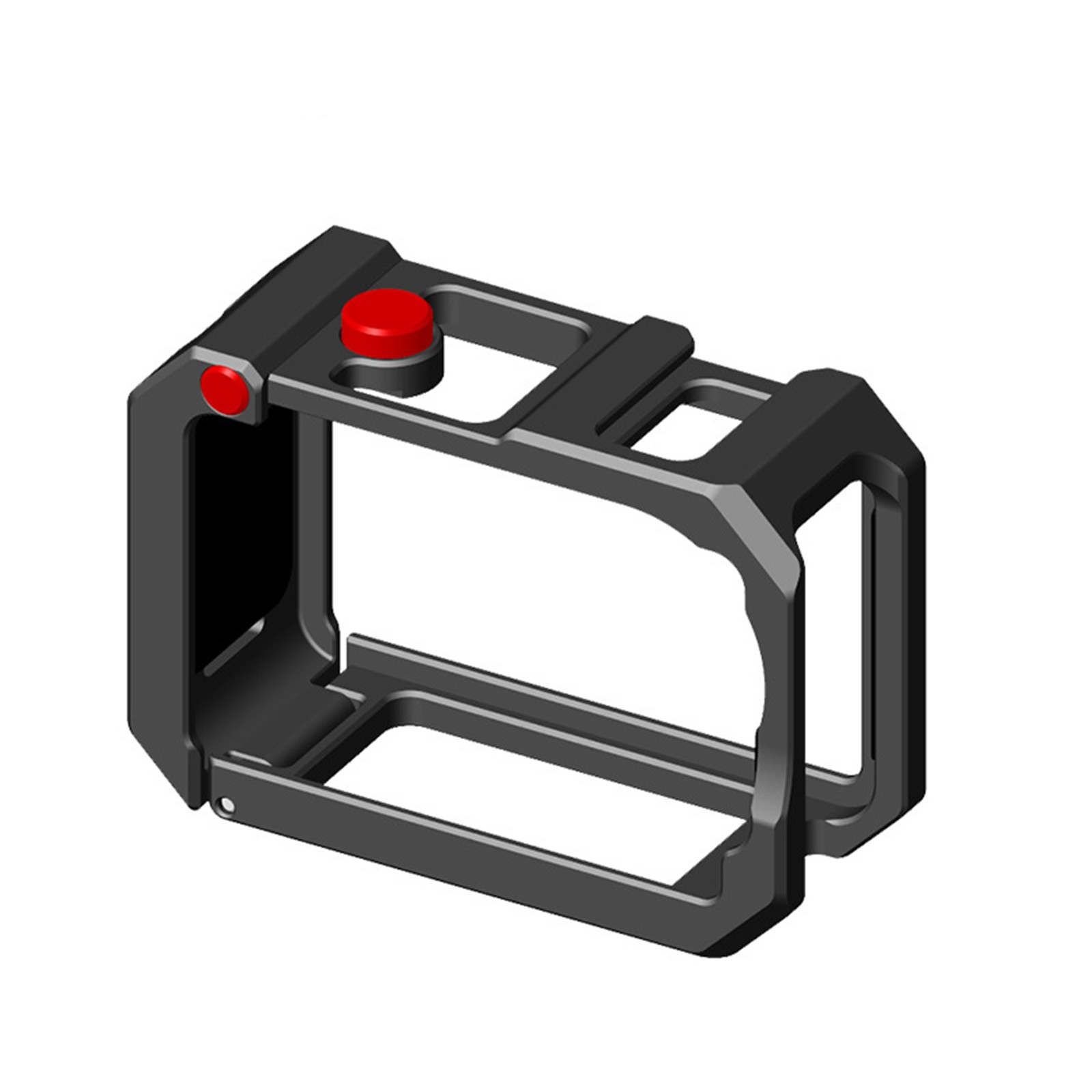 Aluminum Camera Cage for DJI Osmo Action 6 5 4 Quick Release Protective Case