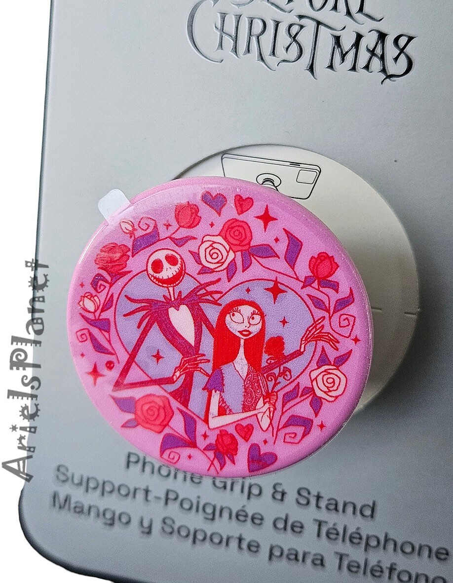 Disney Parks The Nightmare Before Christmas & Jack Sally PopSockets PopGrip