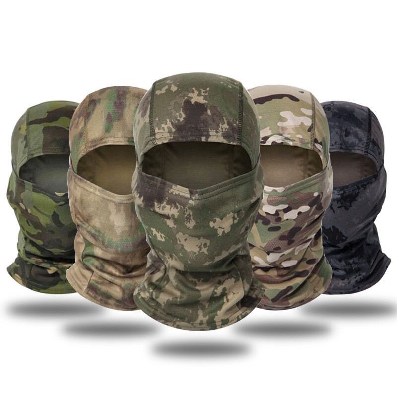 Camo Balaclava Face Mask Tactical Motorcycle Hunting Ski Head Hood for Men Women