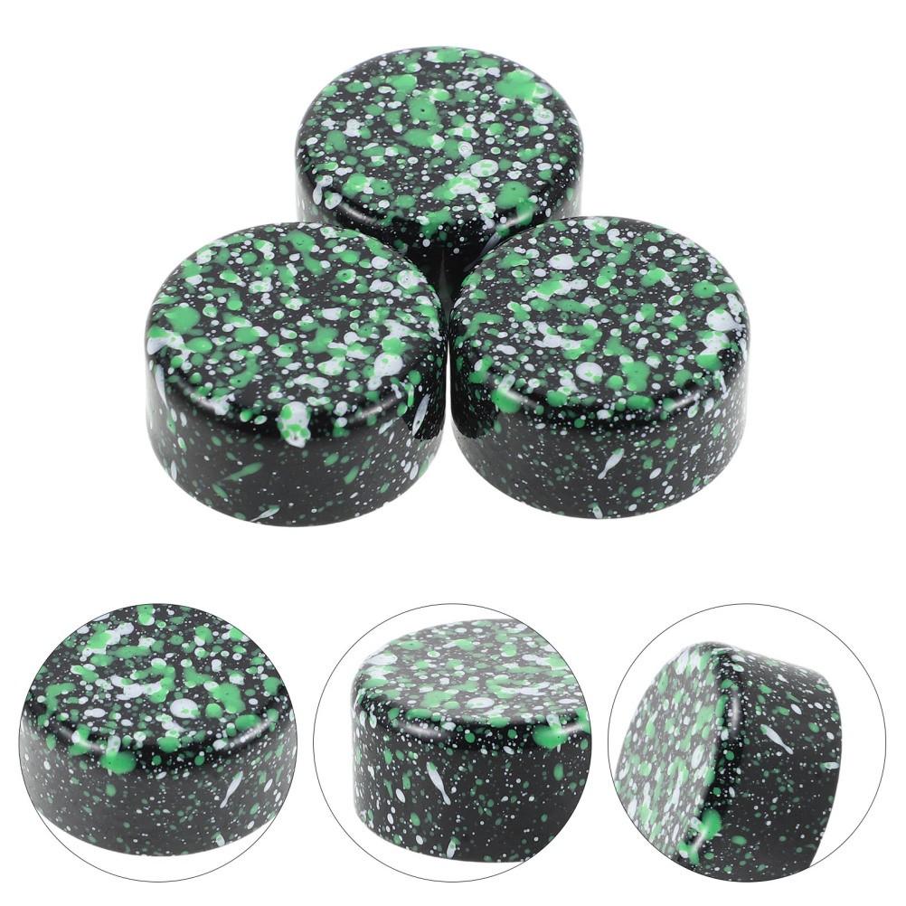 3 Pcs Plastic Pedal Button Cap Guitar Effects Footswitch Topper Anti-slip