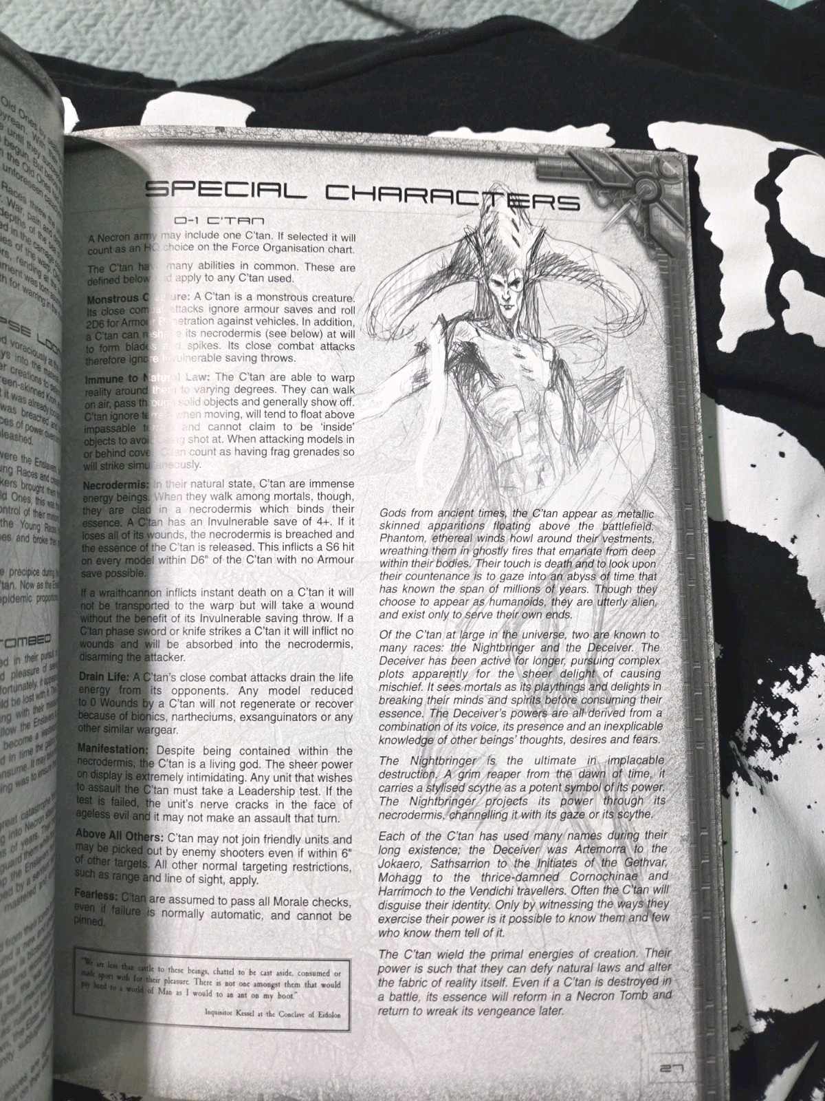 Warhammer 40k Necrons Codex Rulebook 3rd Edition!! 2nd Printing!! OOP!! 2002