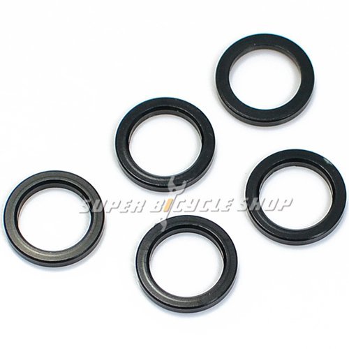 SRAM Truvativ ChainRing Nut 2mm Spacer Kit, Alumium , 5pcs